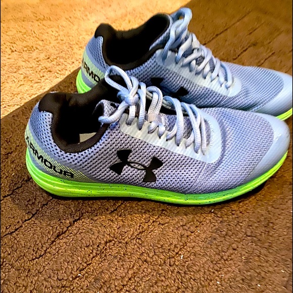 Mens Grey Under Armor Tennis Shoes. Like Brand New . - Picture 1 of 3